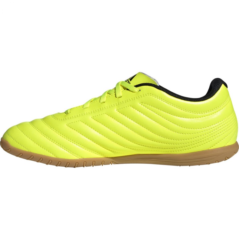 Chaussures de foot Adidas Copa 19.4 In M F35487 le noir jaune 2 Chaussures de foot Adidas Copa 19.4 In M F35487 le noir jaune 2
