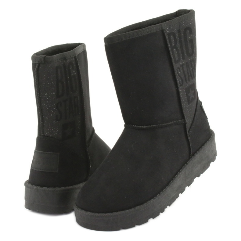 Big Star Grande étoile Mukluki le noir 3 Big Star Grande étoile Mukluki le noir 3