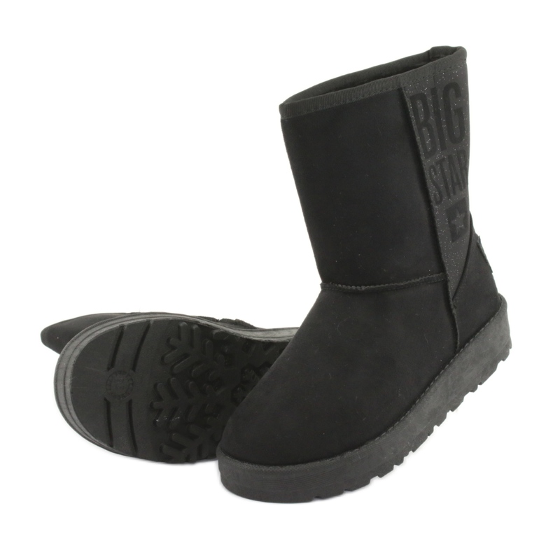 Big Star Grande étoile Mukluki le noir 4 Big Star Grande étoile Mukluki le noir 4