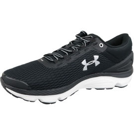 Under Armour Charged Intake 3 M 3021229-003 chaussures de course le noir 1