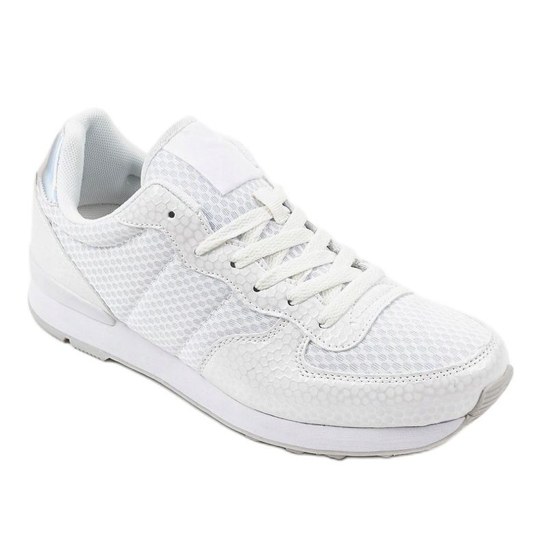 Chaussures de sport blanches pour hommes 5535A-1 1 Chaussures de sport blanches pour hommes 5535A-1 1