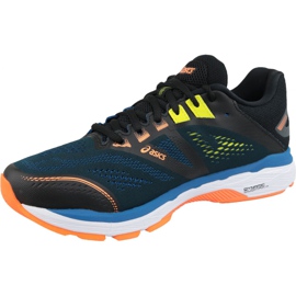 Chaussures de course Asics GT-2000 7 M 1011A713-001 le noir 1
