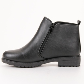 SHELOVET Bottes noires classiques 1