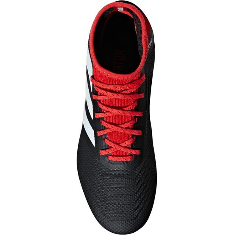 Chaussures de foot Adidas Preadtor 18.3 Fg Jr DB2318 le noir le noir 2