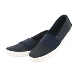 Baskets femme American Club bleu marine 3