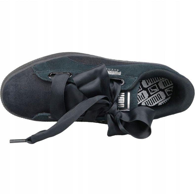 Puma Suede Heart Pebble W 365210-04 le noir multicolore 2