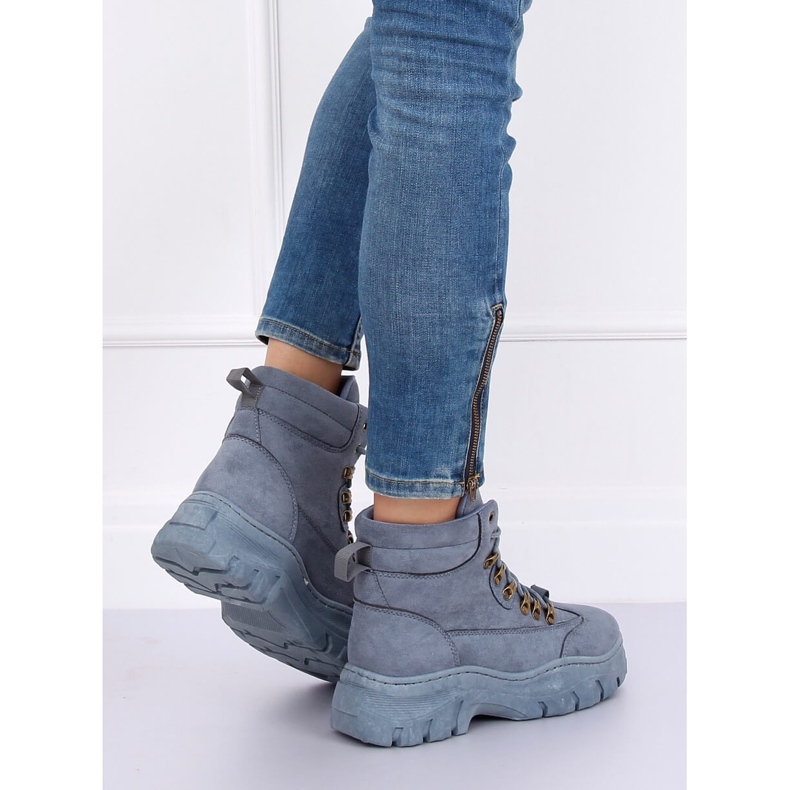 Bottes de sport bleu 1967 bleu gris 2