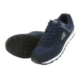 American Club chaussures de sport de jogging HA27 bleu marin 4