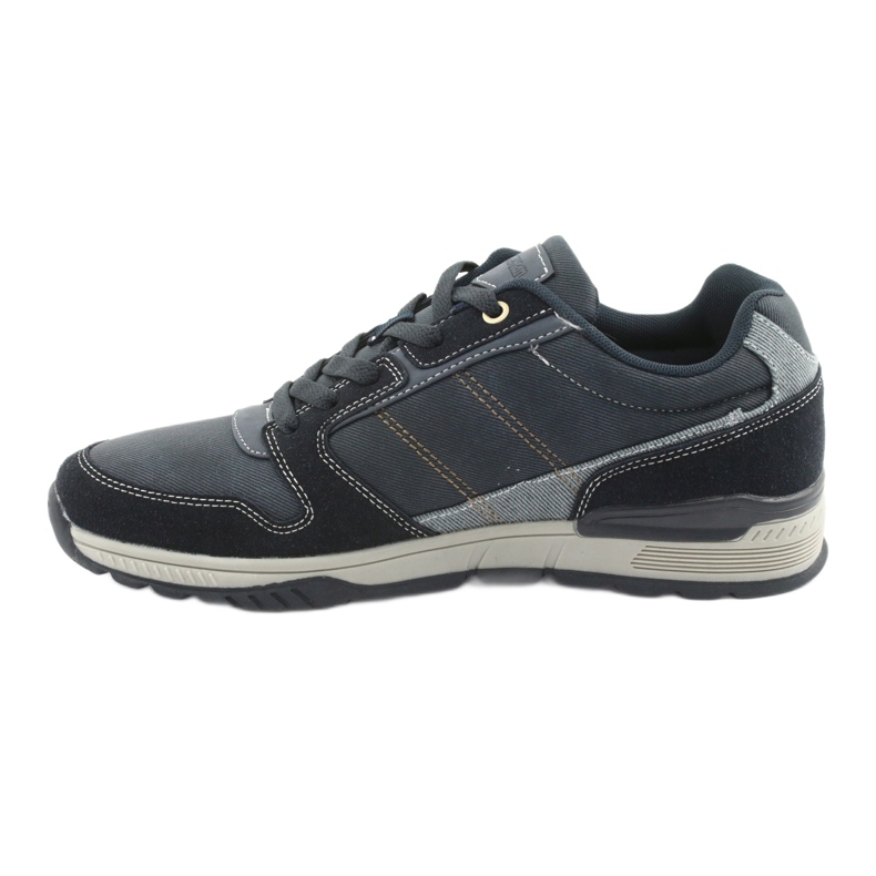 Chaussures de sport American Club AA08 bleu marine gris 2