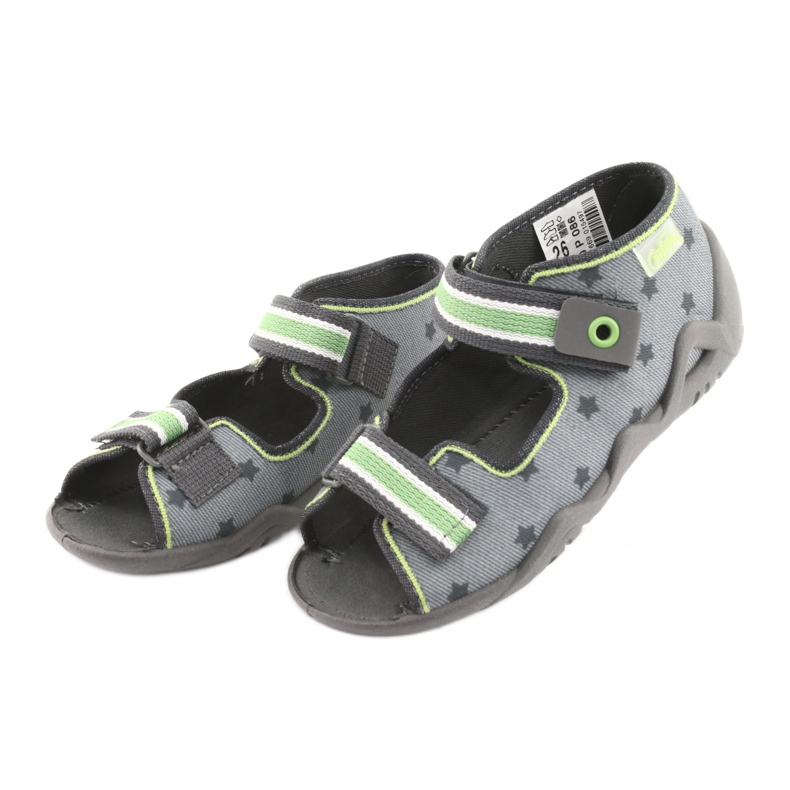 Chaussures enfant Befado jaune 250P086 gris vert 3