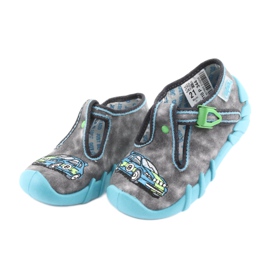 Chaussures pour enfants Befado 110P344 bleu gris 3