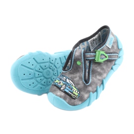 Chaussures pour enfants Befado 110P344 bleu gris 5