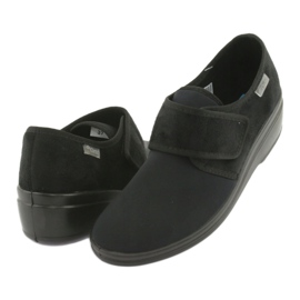 DR.ORTO Befado chaussons femme avec Velcro, pu 033D002, noir 3
