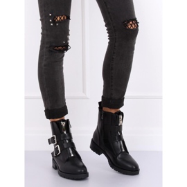 Bottes militaires noires 688-A14 Noir 1