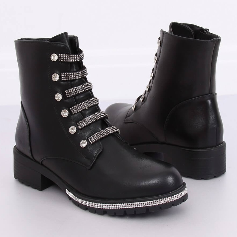 Bottes militaires noires CH1818-1 Noir le noir 1