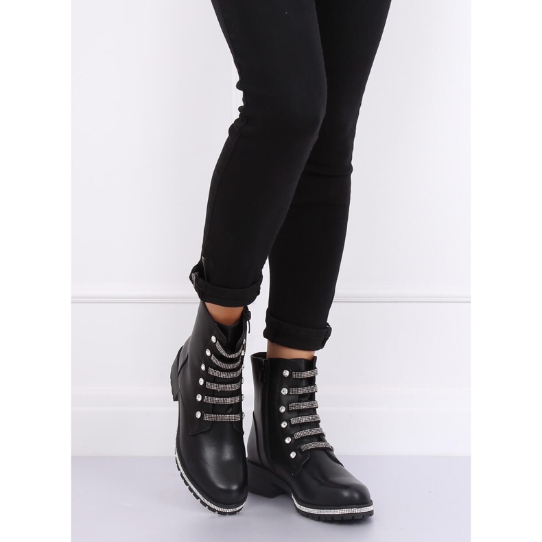 Bottes militaires noires CH1818-1 Noir 2