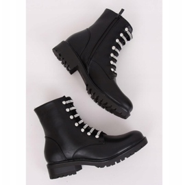 Bottes militaires noires NC876 Noir le noir 1