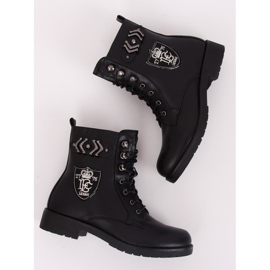 Bottes militaires de travail noir X535 Noir 2