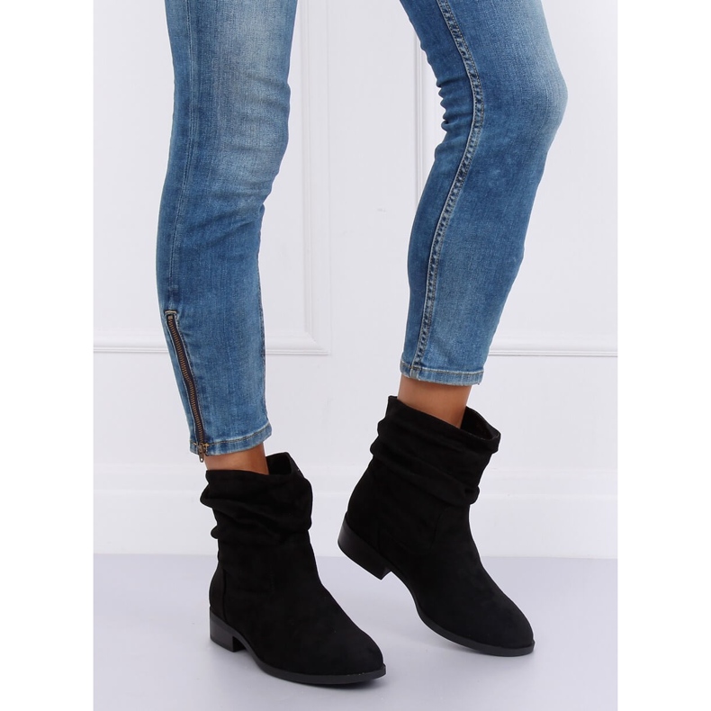 Bottines femme noires Z192 Noir 1