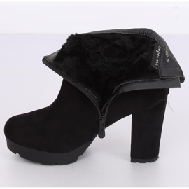 Bottes sur le poteau noir 0-282 Noir le noir 2