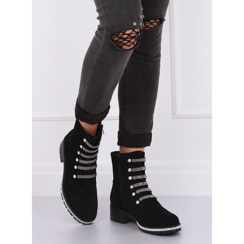 Bottes militaires noires CH1818-2 Noir 1