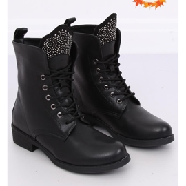 Bottes militaires noires 7369-PA Noir le noir 1
