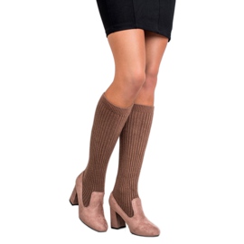 Seastar Bottes marron ajustées brun 1