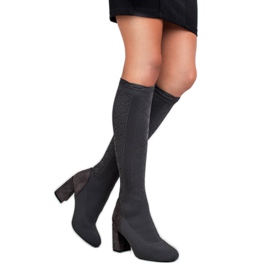 Seastar Boots ajourées grises 2