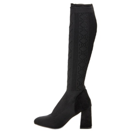 Seastar Bottines noires ajourées le noir 2