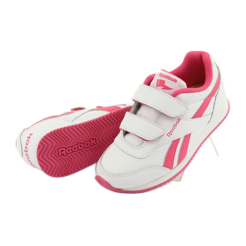 Reebok Royal Classic Jogger 2.0 2V Jr V70469 blanche rouge 5