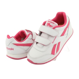Reebok Royal Classic Jogger 2.0 2V Jr V70469 blanche rouge 4