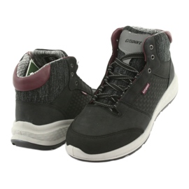 Grisport Chaussures de sport en cuir noir 3