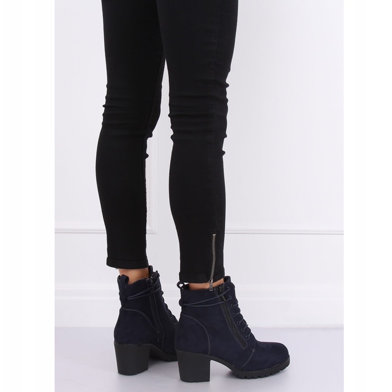Bottes marine sur le protecteur W358 Bleu bleu marine 1