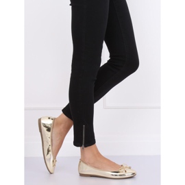Ballerines en or métallisé 9988-139 Or doré 2