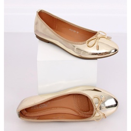 Ballerines en or métallisé 9988-139 Or d'or 1