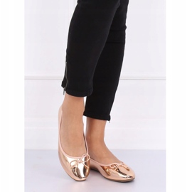 Ballerines métallisées champagne 9988-139 Champagne rose 2