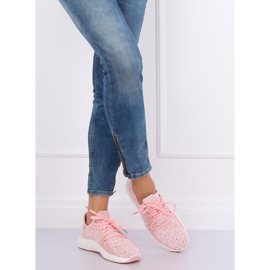 Rose AK28P Chaussures de sport roses 1