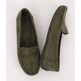 Vert Mocassins Femme R812-1 Vert 3