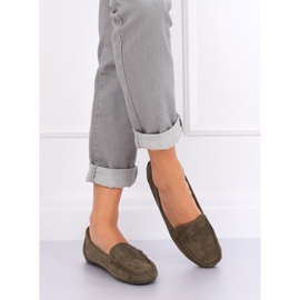Vert Mocassins Femme R812-1 Vert 1