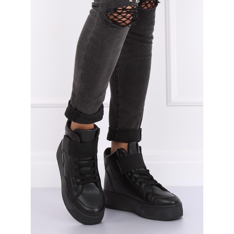 Baskets noires LA55 Noir 2