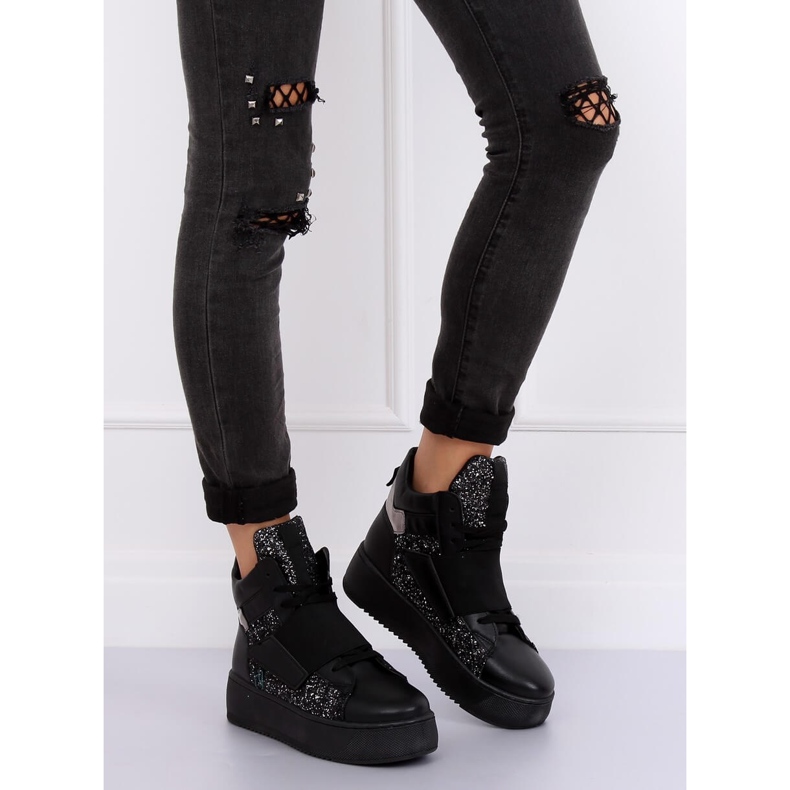 Baskets noires LA56 Noir 1