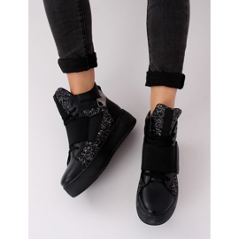 Baskets noires LA56 Noir 2