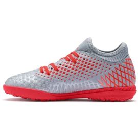 Puma Future 4.4 Tt Jr 105699 01 gris chaussures 1