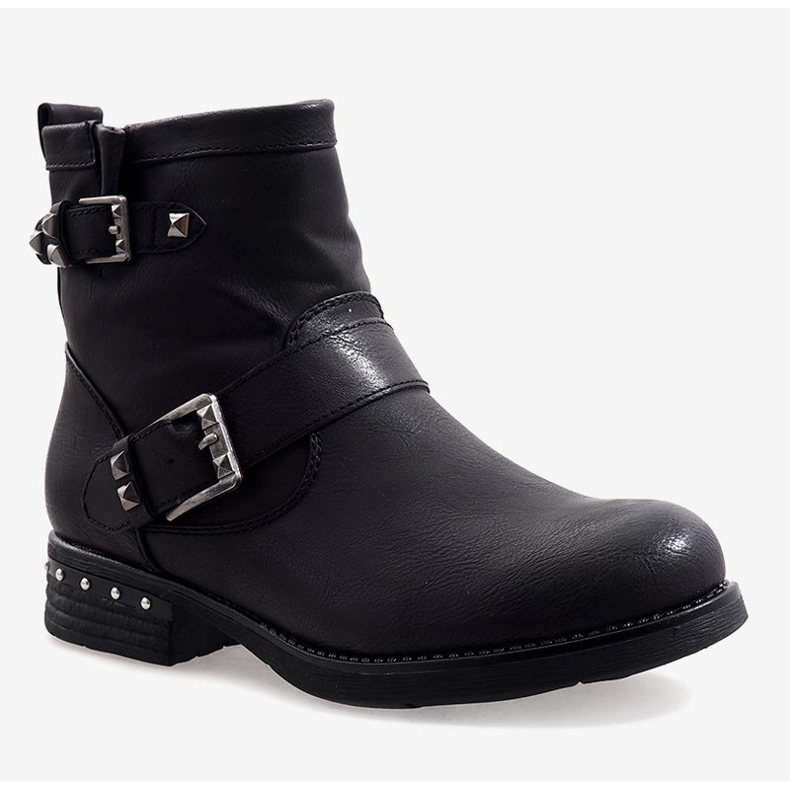 Bottes isolées noires 408-PA le noir 1 Bottes isolées noires 408-PA le noir 1