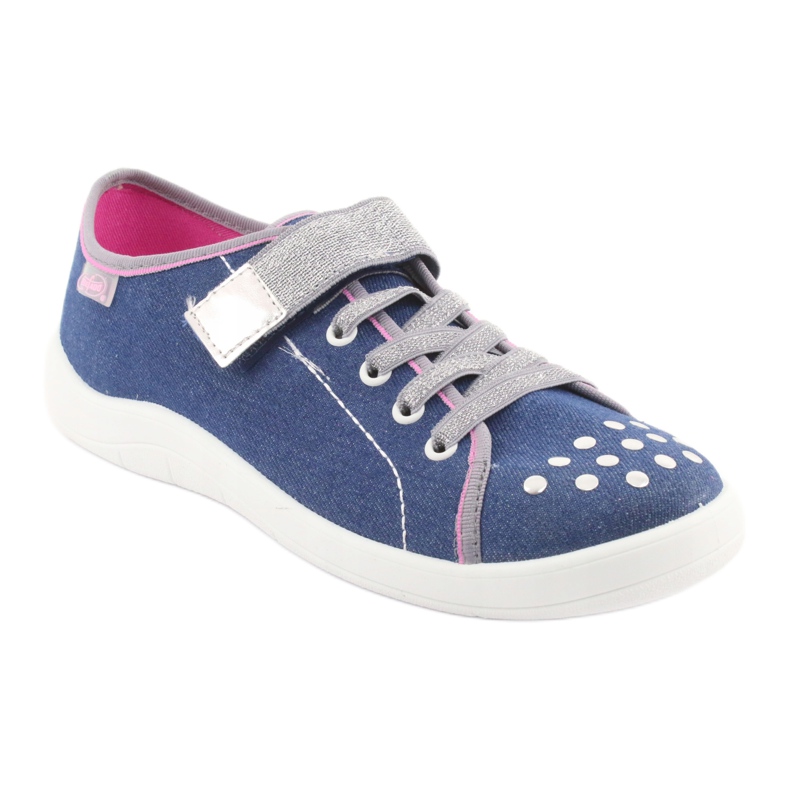 Chaussures pour enfants Befado 251Q109 bleu rose gris 1