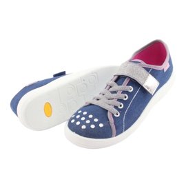 Chaussures pour enfants Befado 251Q109 bleu rose gris 4