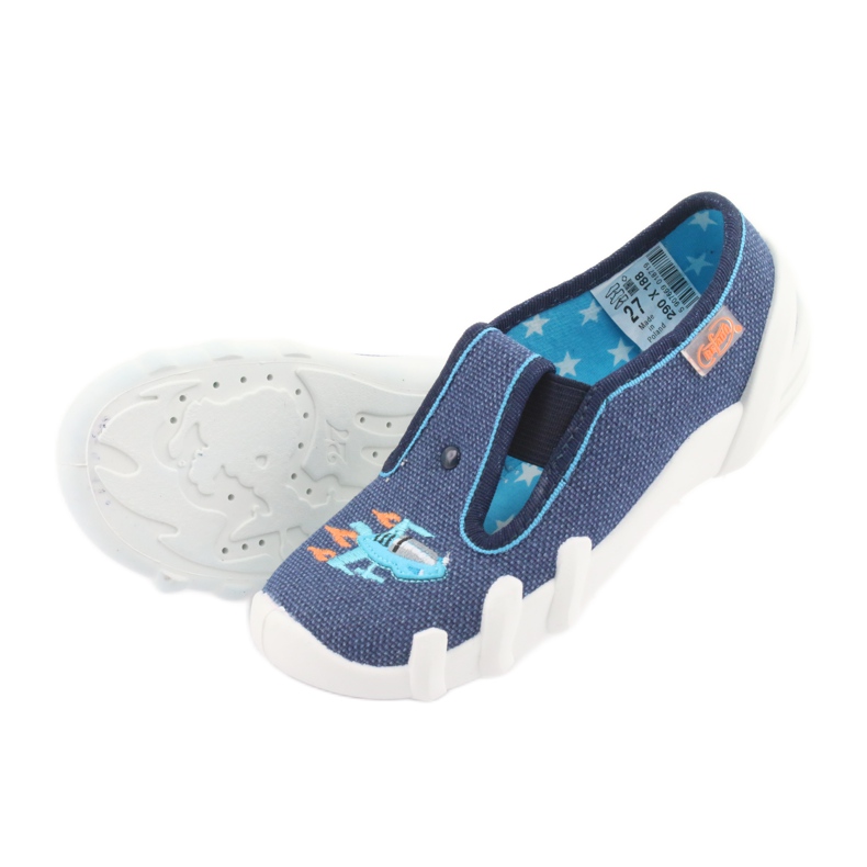 Chaussures enfant Befado 290X188 bleu marine bleu 4
