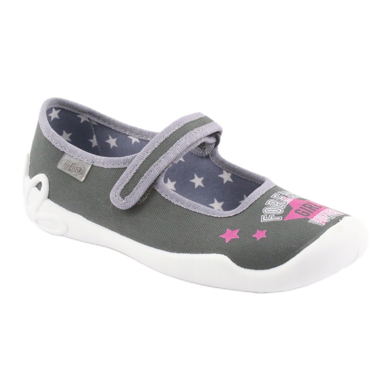 Chaussures pour enfants Befado 114Y370 rose gris 1