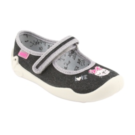 Chaussures enfant Befado 114X353 le noir gris 2 Chaussures enfant Befado 114X353 le noir gris 2