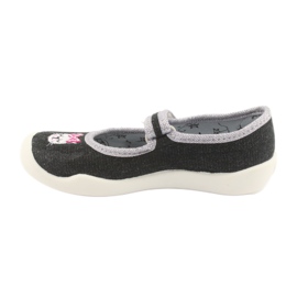 Chaussures enfant Befado 114X353 le noir gris 2